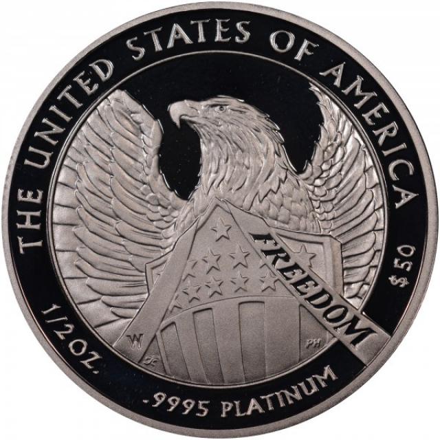 Монета Американський Платиновий орел, 50 доларів 2007, США, США