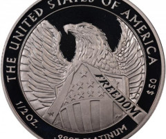 Монета Американський Платиновий орел, 50 доларів 2007, США, США
