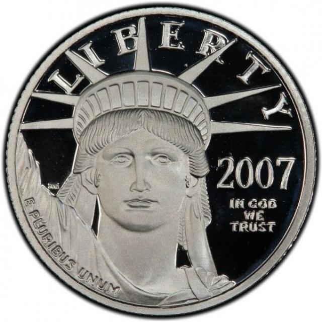 Монета Американський Платиновий орел, 25 доларів 2007, США, США