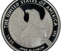 Монета Американський Платиновий орел, 25 доларів 2007, США, США