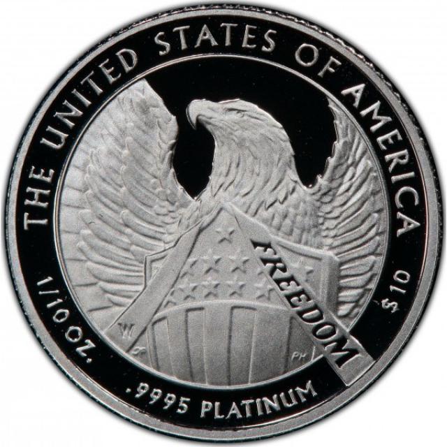 Монета Американський Платиновий орел, 10 доларів 2007, США, США