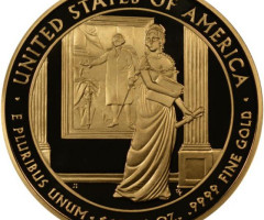 Монета Доллі Медісон (1809-1817), 10 доларів 2007, США, Перші леді