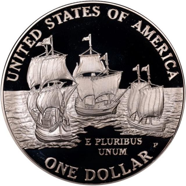 Монета First Settlement of Jamestown, 1 долар 2007, США, США