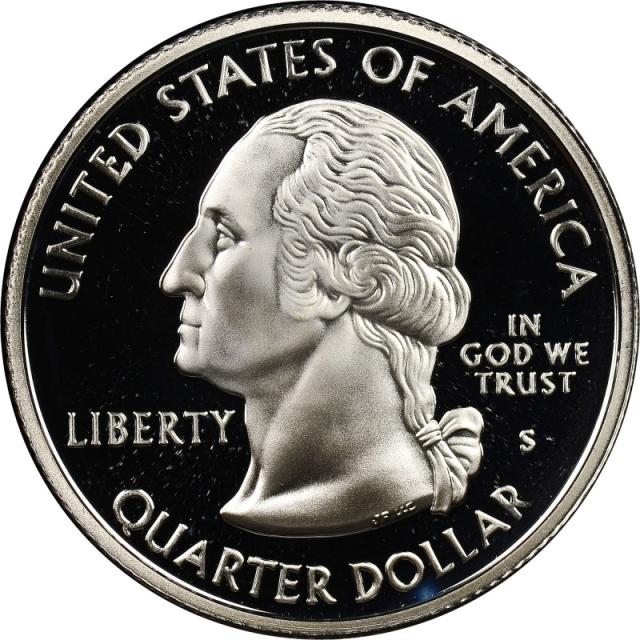 Монета Квотер штату Вайомінг, ¼ долара 2007, США, Квотери 50 штатів