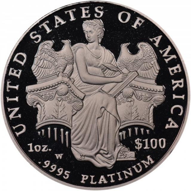Монета Американський Платиновий орел, 100 доларів 2006, США, США