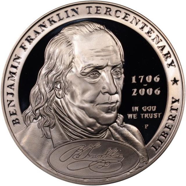 Монета Бенджамін Франклін, 1 долар 2006, США, США