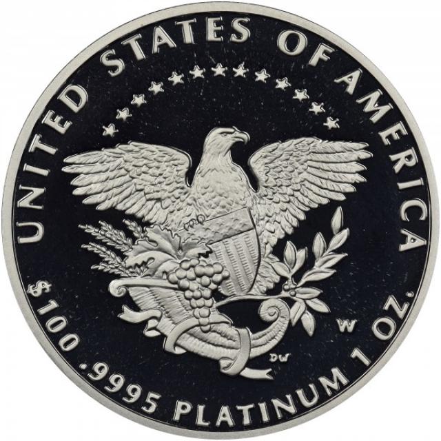 Монета Американський Платиновий орел, 100 доларів 2005, США, США