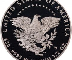 Монета Американський Платиновий орел, 50 доларів 2005, США, США