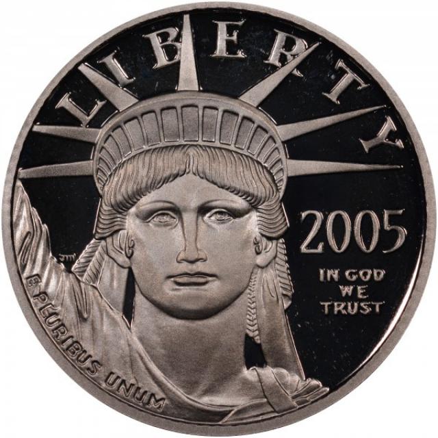 Монета Американський Платиновий орел, 25 доларів 2005, США, США