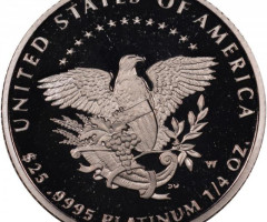 Монета Американський Платиновий орел, 25 доларів 2005, США, США