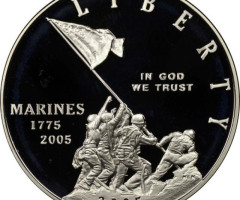 Монета Marine Corps, 1 долар 2005, США, США