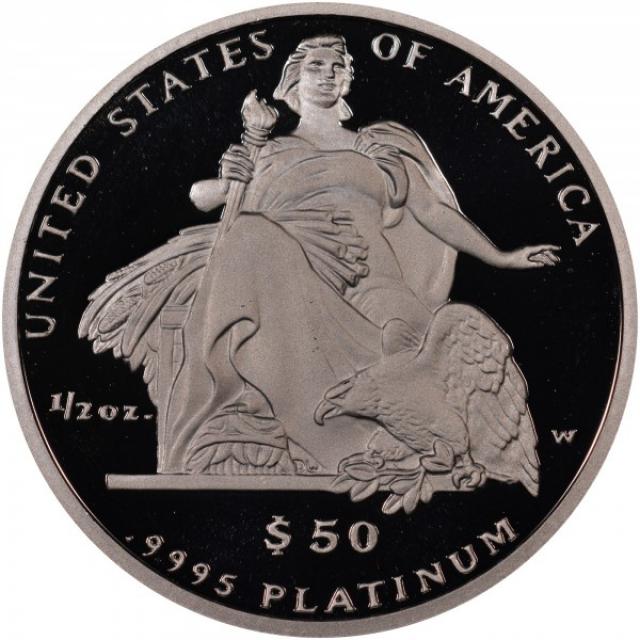 Монета Американський Платиновий орел, 50 доларів 2004, США, США