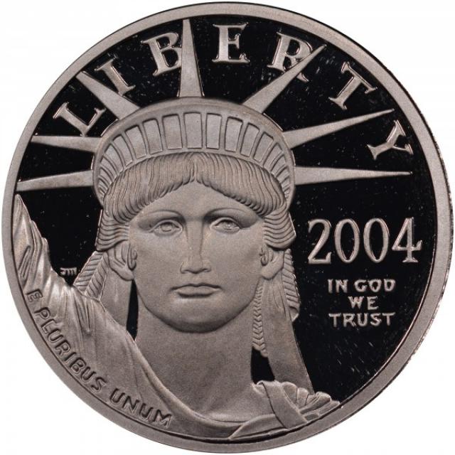Монета Американський Платиновий орел, 25 доларів 2004, США, США