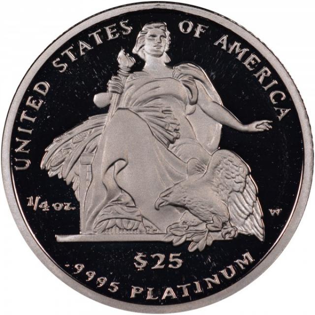 Монета Американський Платиновий орел, 25 доларів 2004, США, США