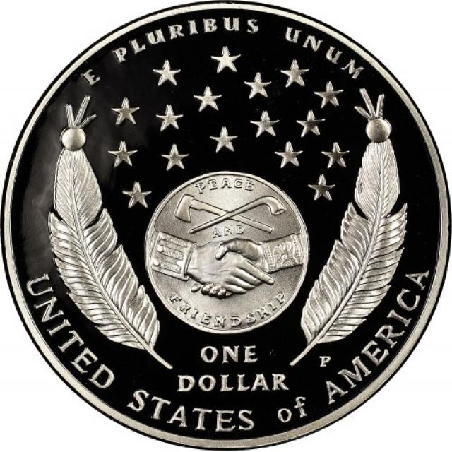 Монета 200 років експедиції Льюїса і Кларка, 1 долар 2004, США, США