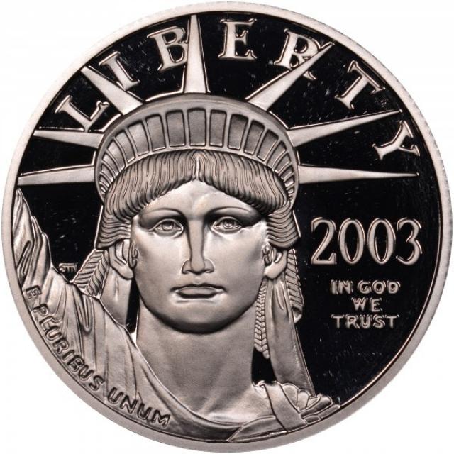 Монета Американський Платиновий орел, 50 доларів 2003, США, США