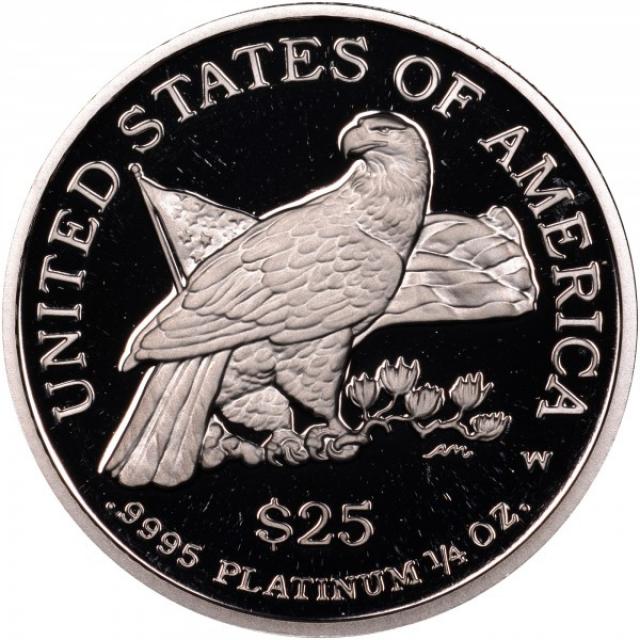 Монета Американський Платиновий орел, 25 доларів 2003, США, США
