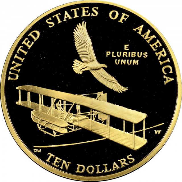 Монета First Flight, 10 доларів 2003, США, США