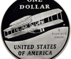 Монета First Flight, 1 долар 2003, США, США