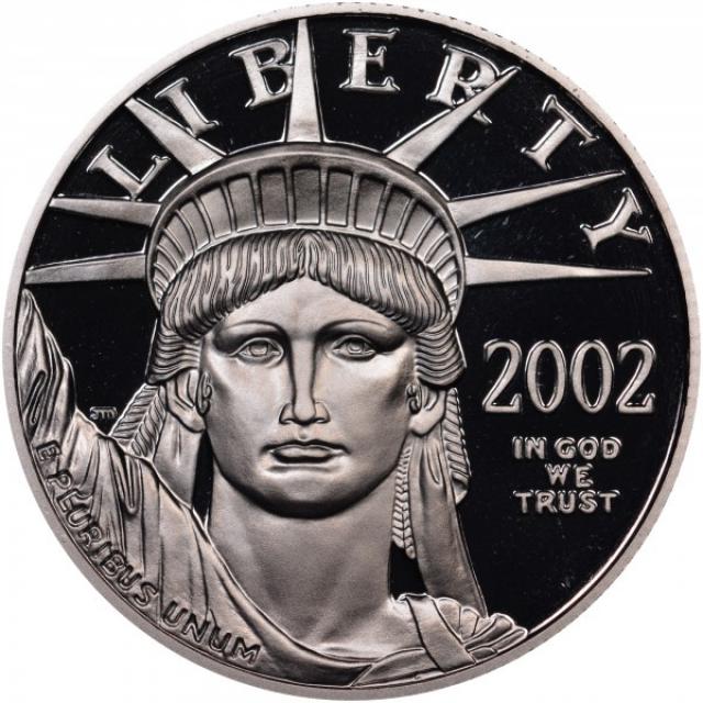 Монета Американський Платиновий орел, 50 доларів 2002, США, США