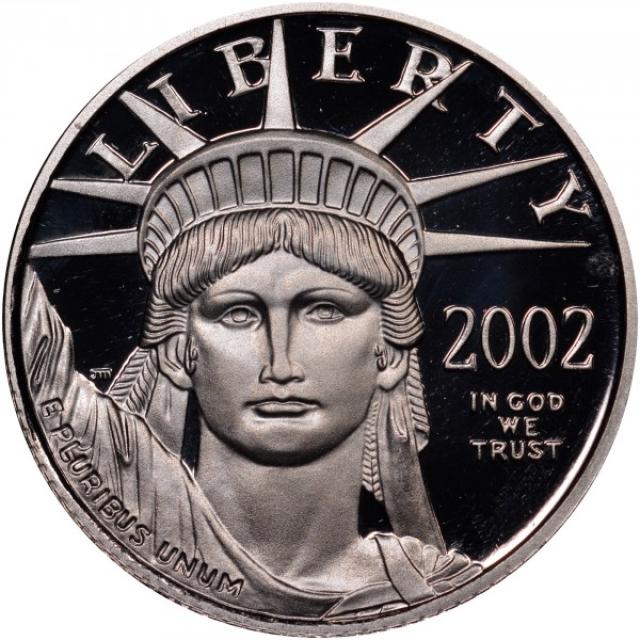 Монета Американський Платиновий орел, 10 доларів 2002, США, США