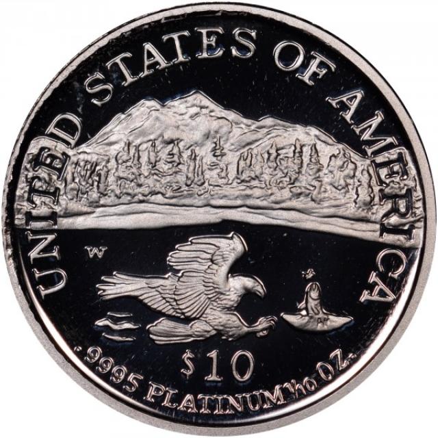 Монета Американський Платиновий орел, 10 доларів 2002, США, США