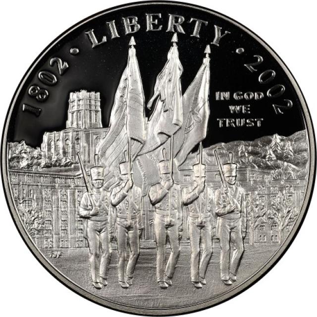 Монета Military Academy at West Point, 1 долар 2002, США, США