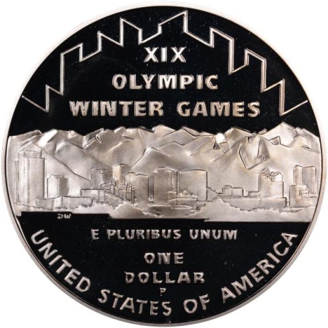 Монета XIX Зимові олімпійські ігри, Солт-Лейк-Сіті 2002, 1 долар 2002, США, США