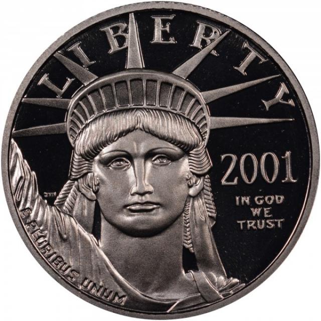 Монета Американський Платиновий орел, 25 доларів 2001, США, США