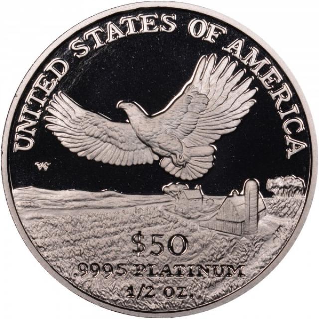 Монета Американський Платиновий орел, 50 доларів 2000, США, США
