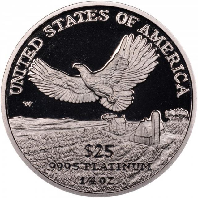 Монета Американський Платиновий орел, 25 доларів 2000, США, США