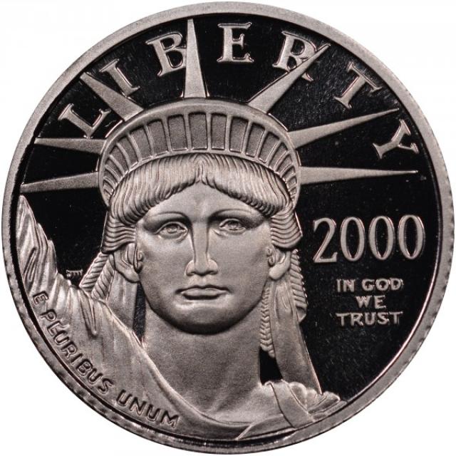 Монета Американський Платиновий орел, 10 доларів 2000, США, США