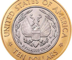 Монета Бібліотека Конгресу, 10 доларів 2000, США, США