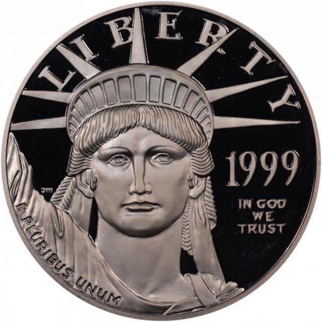 Монета Американський Платиновий орел, 100 доларів 1999, США, США