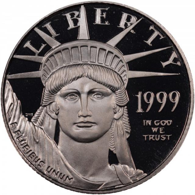 Монета Американський Платиновий орел, 25 доларів 1999, США, США