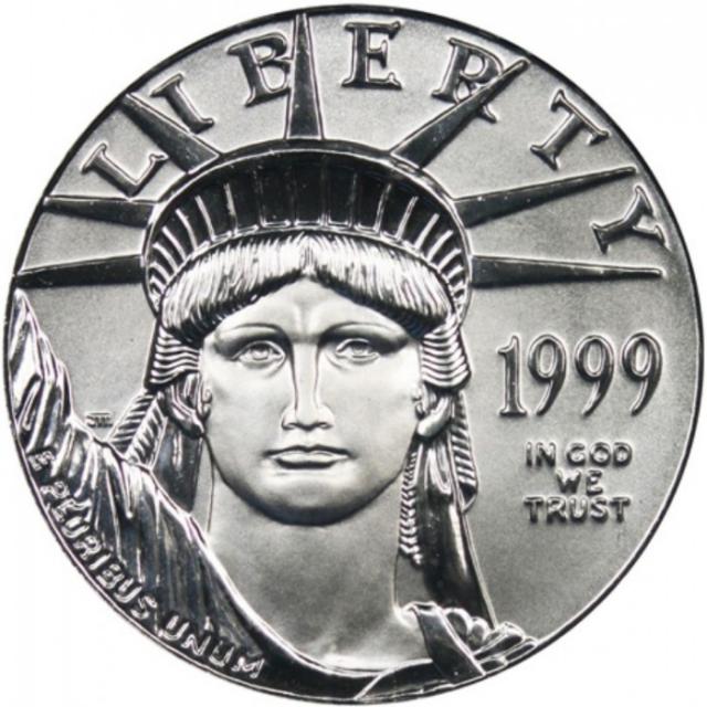 Монета Американський Платиновий орел, 25 доларів 1999, США, США