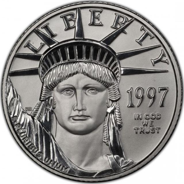 Монета Американський Платиновий орел, 25 доларів 1997, США, США