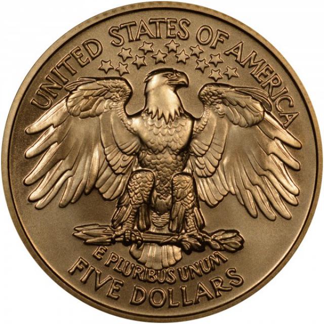 Монета Джордж Вашингтон, 5 доларів 1999, США, США