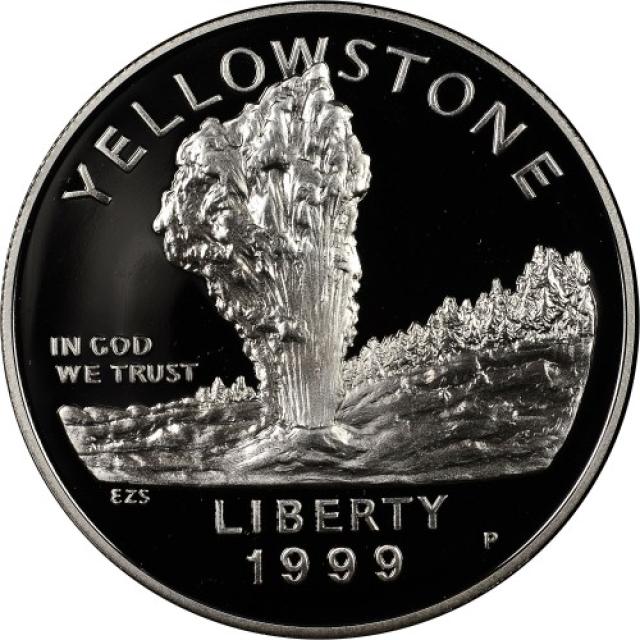 Монета Єллоустон, 1 долар 1999, США, США