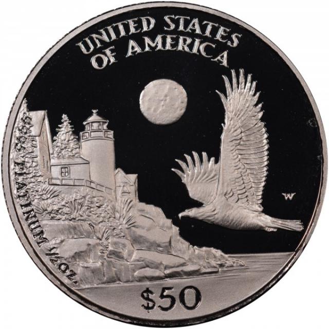 Монета Американський Платиновий орел, 50 доларів 1998, США, США