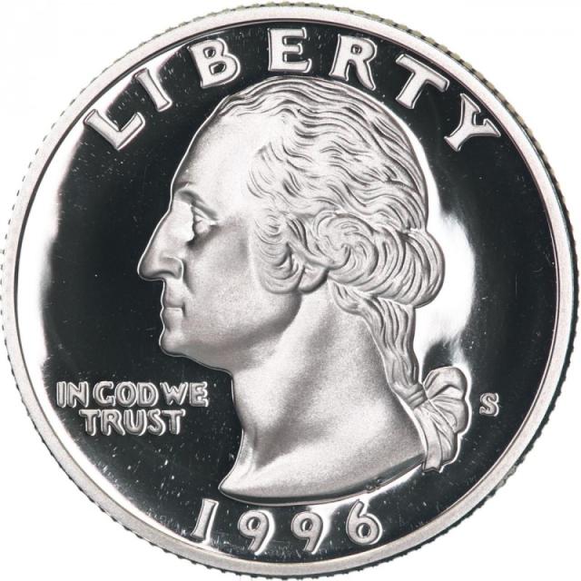 Монета Чверть долара (Вашингтон), ¼ долара 1996, США, США
