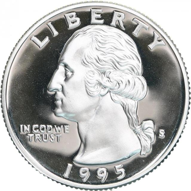 Монета Чверть долара (Вашингтон), ¼ долара 1995, США, США