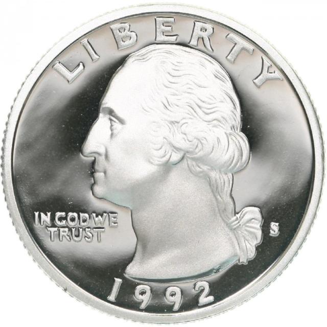 Монета Чверть долара (Вашингтон), ¼ долара 1992, США, США