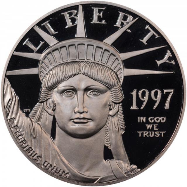 Монета Американський Платиновий орел, 100 доларів 1997, США, США