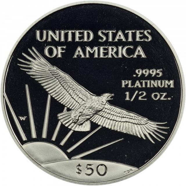 Монета Американський Платиновий орел, 50 доларів 1997, США, США