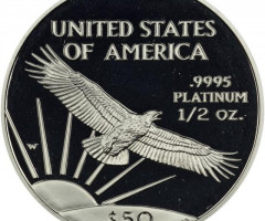 Монета Американський Платиновий орел, 50 доларів 1997, США, США