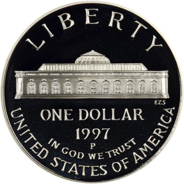 Монета U.S. Botanic Gardens, 1 долар 1997, США, США