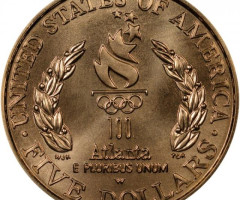 Монета Казан, 5 доларів 1996, США, XXVI літні Олімпійські ігри, Атланта, 1996