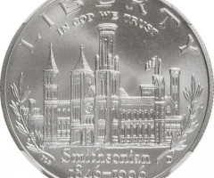 Монета Smithsonian Institution, 1 долар 1996, США, США