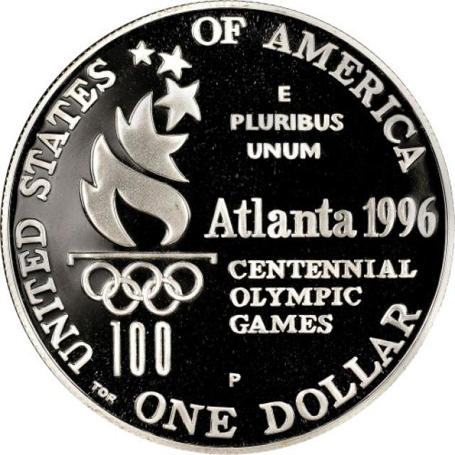 Монета Теніс, 1 долар 1996, США, XXVI літні Олімпійські ігри, Атланта, 1996